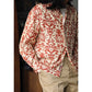 RETRO FLORAL PRINT ALOHA SHIRT (ZF0048) - Nttitudoo MFG