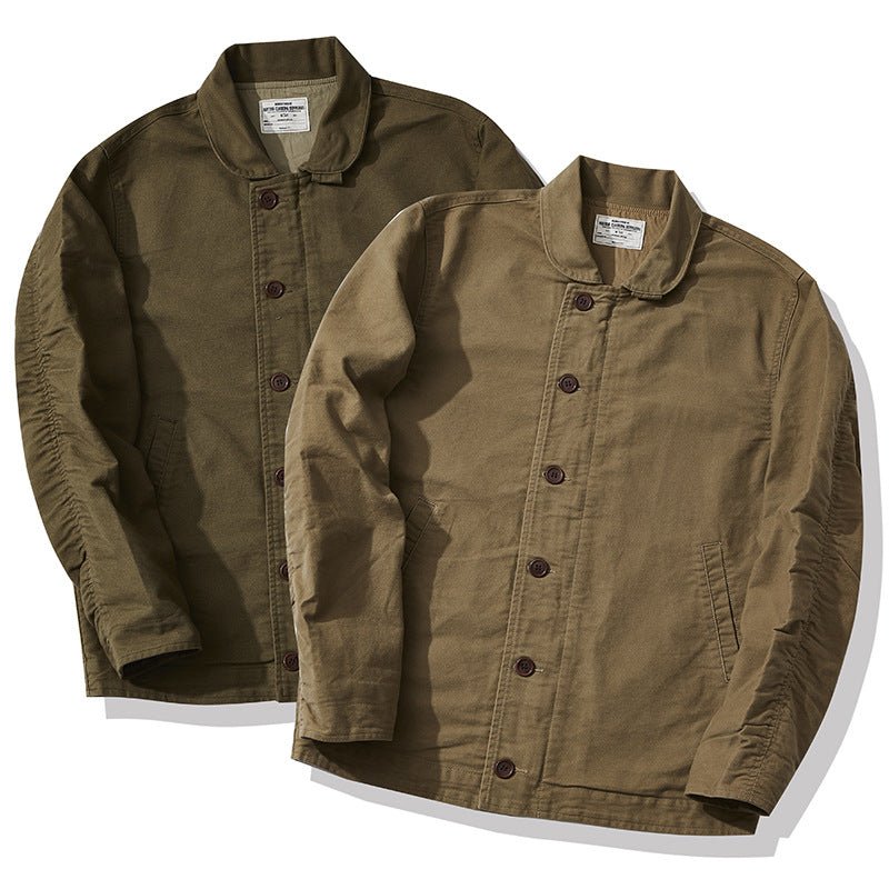 SHAWL COLLAR WORKWEAR JACKET (#KK0007)